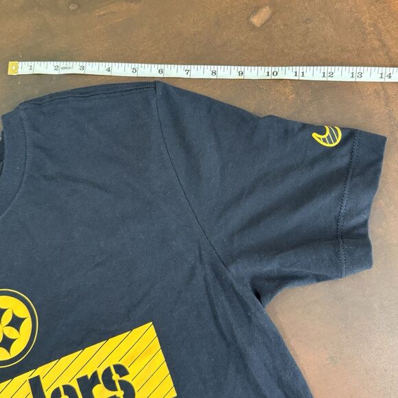 Pittsburg Steelers T-shirt Football Sportswear Black and Yellow Nike Dri-fit S - Picture 5 of 10